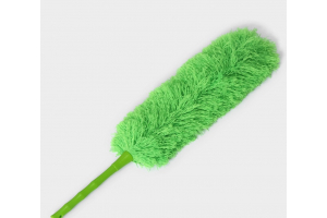 Щётка для удаления пыли Доляна «Антистатик», 61 см, микрофибра, цвет зелёный. Артикул: 4104581