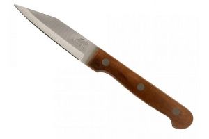 Нож кухонный 7,5см для овощей с дер. ручкой. Артикул: AST-004-НК-010