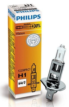 Превью-фото №1 - PHILIPS Лампа H1 55W +30% premium (10). Артикул: 12258PR