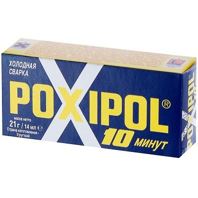 POXIPOL Холодная сварка серый 14мл (6/240). Артикул: