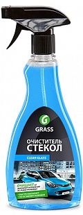  Фото №1 - GRASS Очиститель стёкол Clean Glass, тригер 0.5 кг 130105 (6). Артикул: 130105