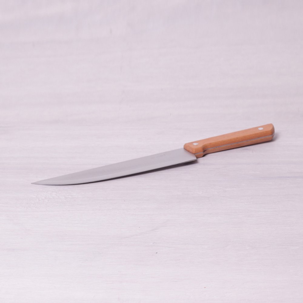  Фото №1 - Нож «Шеф-повар» из нержавеющей стали с деревянной ручкой . Артикул: 5315