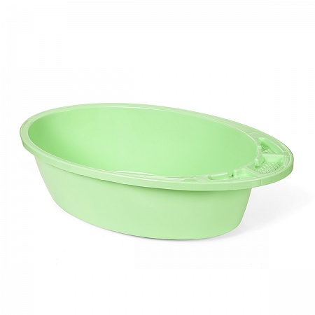  Фото №1 - Ванночка детская 50л пластмассовая (зеленый цвет)(5). Артикул: 10035001