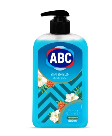  Фото №1 - Жидкое мыло Марки ABC Морской Бриз 500 ML x 12. Артикул: ЮГ