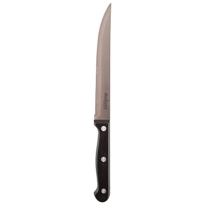  Фото №1 - Нож с пластиковой рукояткой CLASSICO MAL-05CL разделочный малый, 13,7 см. Артикул: 5517