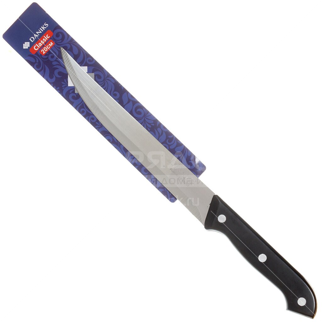  Фото №1 - Нож кухонный, Классик, для мяса, нерж сталь, 20 см. Артикул: 239324/YW-A111-SL
