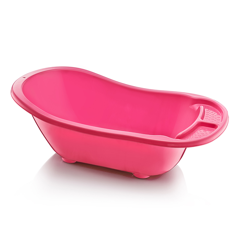  Фото №1 - Ванна детская с водостоком Розовый перламутр(уп.5). Артикул: 12004 Пр