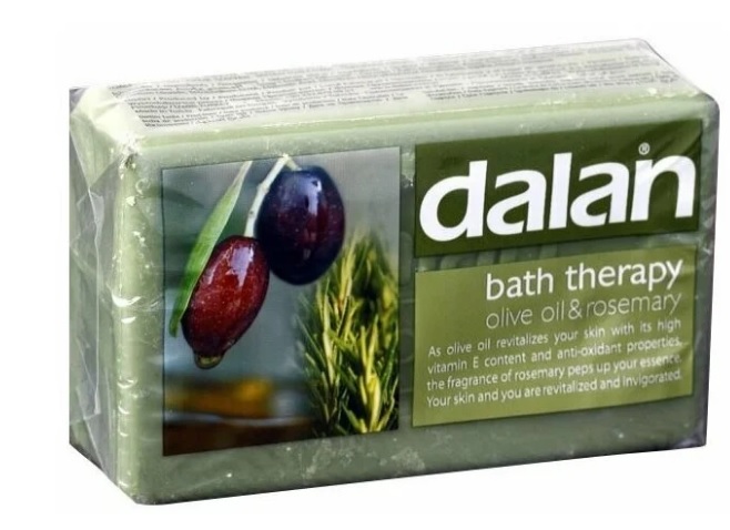  Фото №3 - Туалетное мыло Далан/DALAN Therapy.Олив.масло и розмарин 175г/36. Артикул: