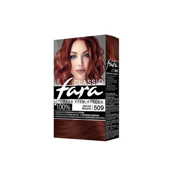  Фото №1 - Краска для волос Фара/FARA CLASSIK 509. Артикул: ТВ