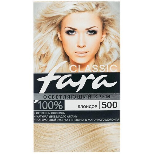  Фото №1 - Краска для волос Фара/FARA CLASSIK 500. Артикул: ТВ