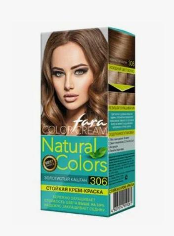  Фото №1 - Краска для волос Фара/FARA Natural Colors 306. Артикул: ТВ