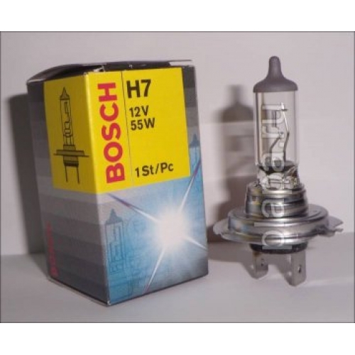  Фото №1 - Лампа BOSCH H7 55W 12V (1987302071) (10). Артикул:
