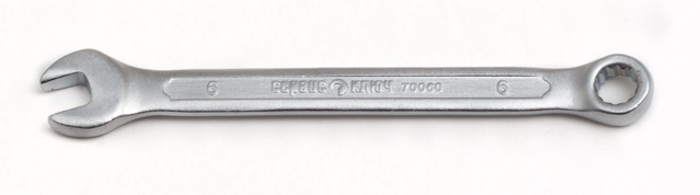  Фото №1 - Ключи комбинированные 6мм (хол.штамп) CR-V (20). Артикул: 70060