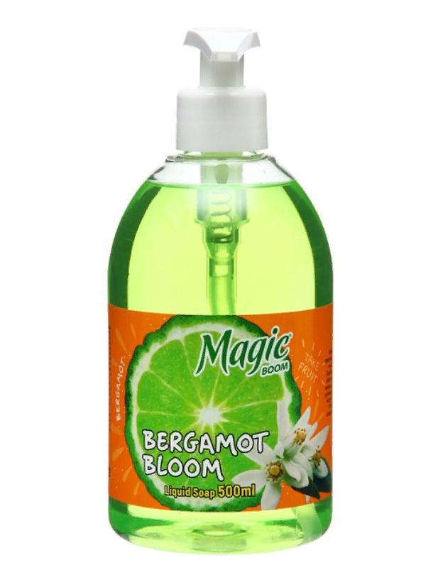  Фото №1 - Мыло жидкое Magic Boom Bergamot bloom 500/12шт/уп. Артикул: Кон