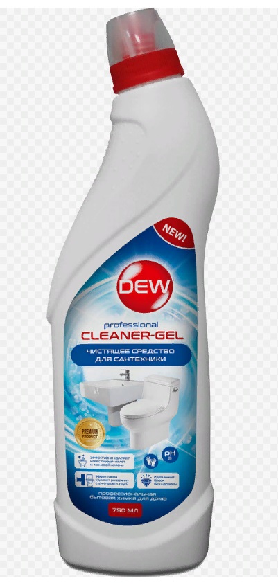  Фото №1 - Чистящее средство Only DEW DEZ-gel Professional для сан.узлов 0.75 л утенок. Артикул: АХГ