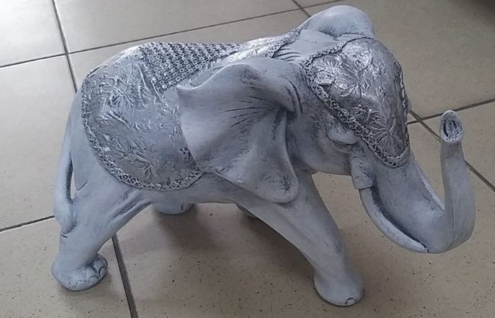  Фото №1 - Статуэтка слон африканский большой. Артикул: керам изделие
