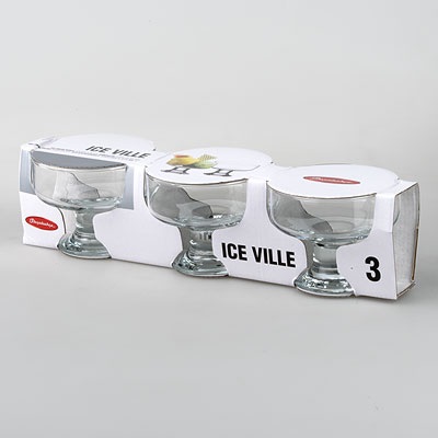  Фото №1 - Набор креманок ICE VILLE, 3 штуки, объем 260 мл. Артикул: 41016B/