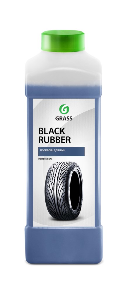  Фото №1 - GRASS Полироль для шин Black Rubber Concentrate 1 литр 121100 (12). Артикул: 121100