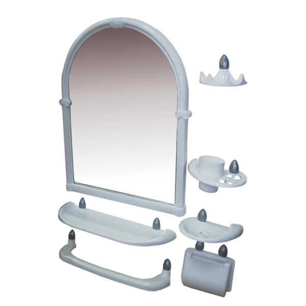  Фото №1 - Зеркальный набор для ванной 