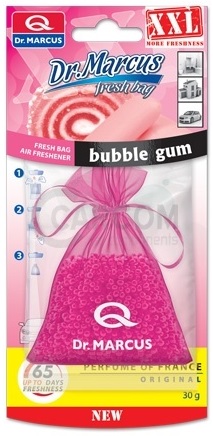  Фото №1 - Dr. MARCUS Fresh Bag Ароматизатор Bubble Gum 20 гр. (15). Артикул:
