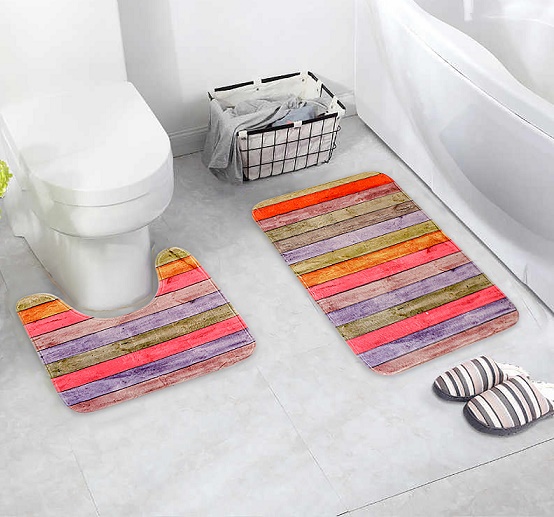  Фото №2 - Набор ковриков для ванной и туалета 