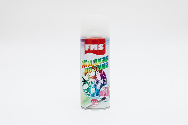 FMS-76 Жидкая резина 450мл. белая, S02 (12). Артикул: