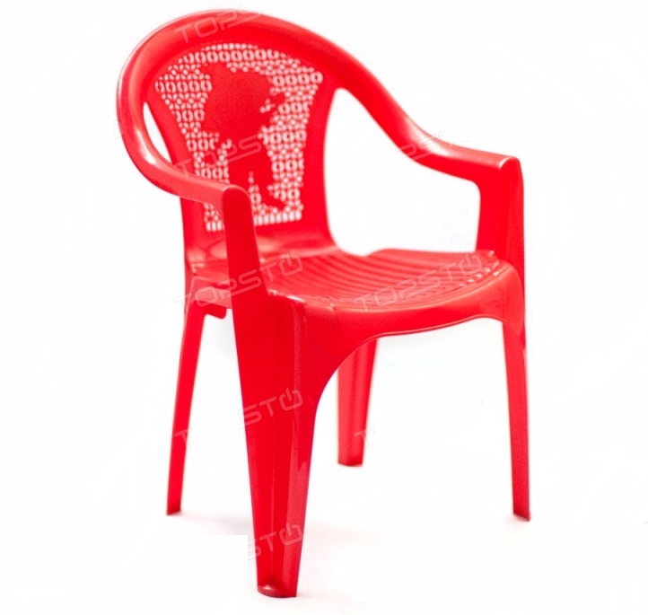  Фото №1 - Кресло детское (380х350х535)мм (красный)(1). Артикул: 160-0055