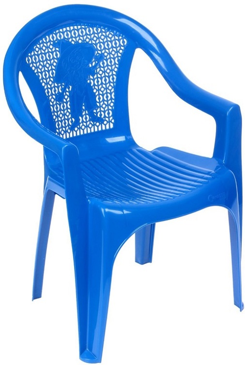  Фото №1 - Кресло детское (380х350х535)мм (синий)(1). Артикул: 160-0055