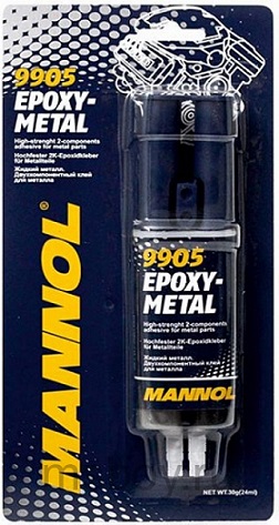 MANNOL 9905 Клей"Жидкий металл"Epoxi-Metall (30гр). Артикул: 955551
