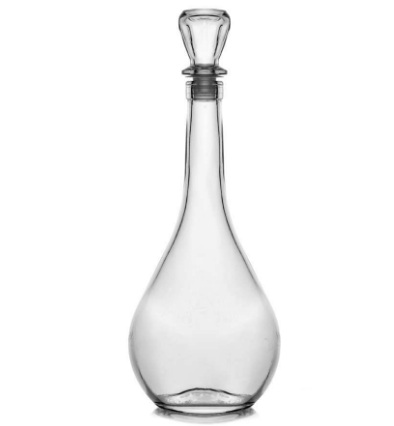  Фото №1 - Бутылка из бесцветного стекла Капля. Артикул: П-29-Б-500-СК