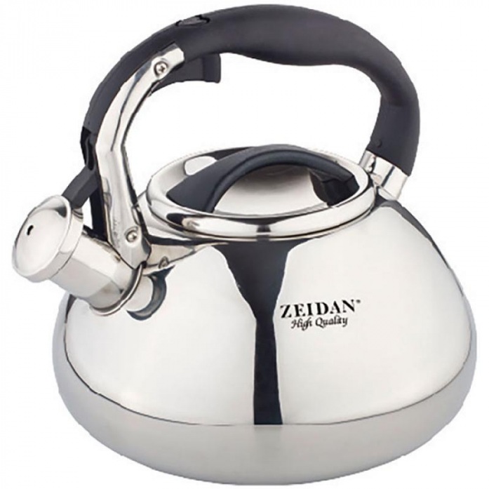  Фото №1 - Чайник со свистком, Zeidan 3,2л, нержавеющая сталь. Артикул: Z-4170