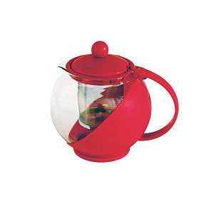  Фото №1 - Заварочный чайник 750 мл, стекло+пластик (72). Артикул: MC-2-442