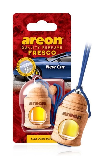  Фото №1 - AREON FRESCO флакон-дерево на шнурке (новая машина). Артикул: