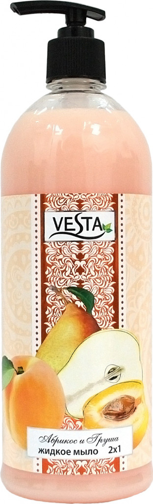  Фото №1 - Жидкое мыло ВЕСТА/Vesta молочный протеин 1л (10). Артикул: Дока
