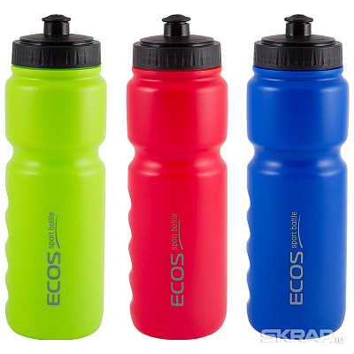  Фото №1 - Велосипедная бутылка для воды ECOS HG-2015, 800мл. Артикул: 004736