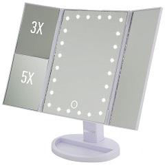  Фото №1 - Зеркало косметическое трехстворчатое ENERGY EN-799Т, LED подсветка. Артикул: 159947