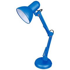  Фото №1 - Лампа электрическая настольная ENERGY EN-DL28 голубая. Артикул: 366057