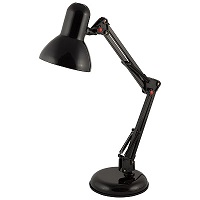  Фото №1 - Лампа электрическая настольная ENERGY EN-DL28 черная. Артикул: 366056