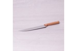 Нож для мяса из нержавеющей стали с деревянной ручкой . Артикул: 5316