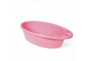 Ванночка детская пластмассовая (розовый цвет). Артикул: