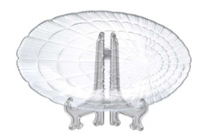 Тарелка столовая мелкая Pasabahce Atlantis-F&D, D=24 см. Артикул: 10238SLBFD