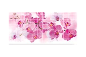 Панель ПВХ Мозайка "Орхидея Розея" (10). Артикул:
