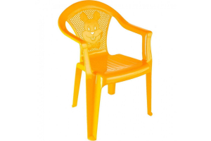 Кресло детское "Малыш" оранж (1). Артикул: РП-211