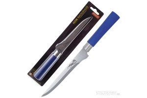 Нож с пластиковой рукояткой филейный, 12,5 см. Артикул: 985378/MAL-04P-MIX