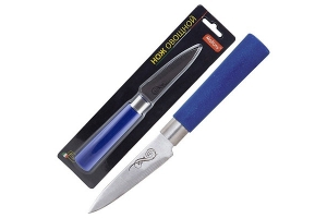 Нож с пластиковой рукояткой для овощей, 8 см . Артикул: 985380/MAL-07P-MIX