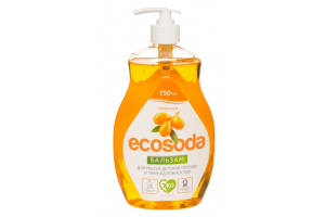 Бальзам EcoSoda средство для мытья детской посуды и принадлежностей Облепих. Артикул: 20233