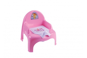 Горшок-стульчик детский "Ниш"" розовый (15). Артикул: 11101 Пр