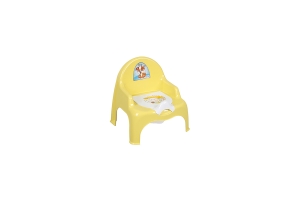 Горшок-стульчик детский "Ниш" желтый (уп.15). Артикул: 11101 Пр