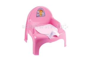 Горшок-стульчик "Дуня" розовый (15). Артикул: 11102 Пр