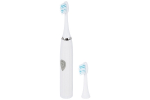 Зубная щётка HomeStar HS-6004 с доп. насадкой, белая. Артикул: 103588